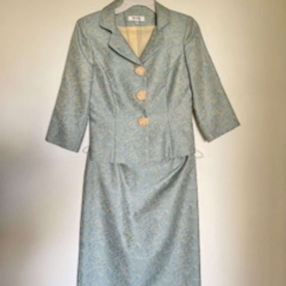 Neiman Marcus vintage BIGIO Collection blazer and skirt